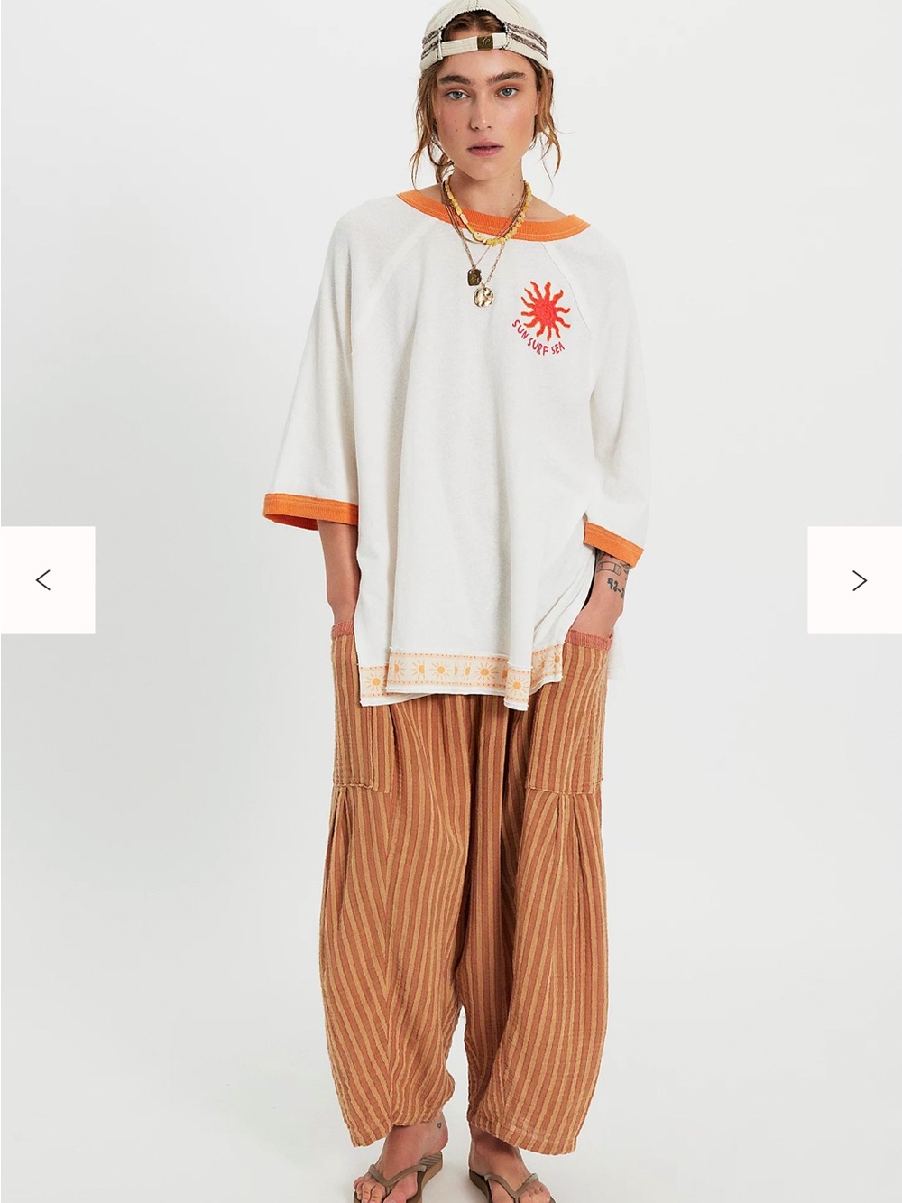We The Free Giulia Embroidered Ringer Tee - Picture 3 of 7